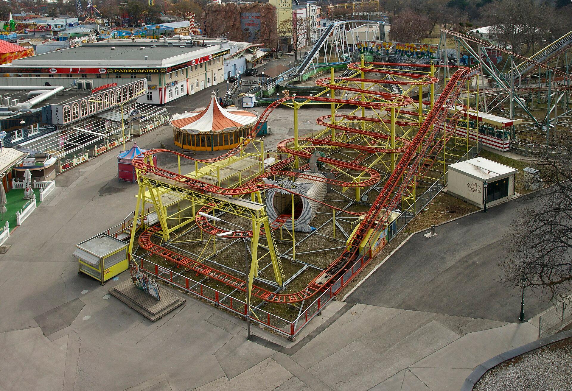 Roller Coaster jigsaw puzzle preview