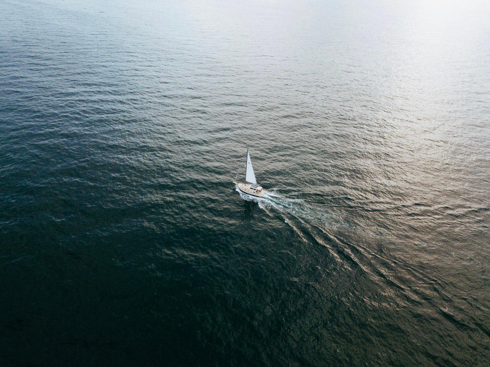 Sailboat At The Body Of Water jigsaw puzzle preview