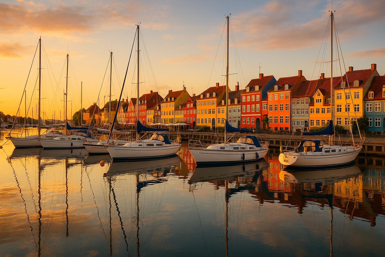 Harbor Sailboats jigsaw puzzle preview