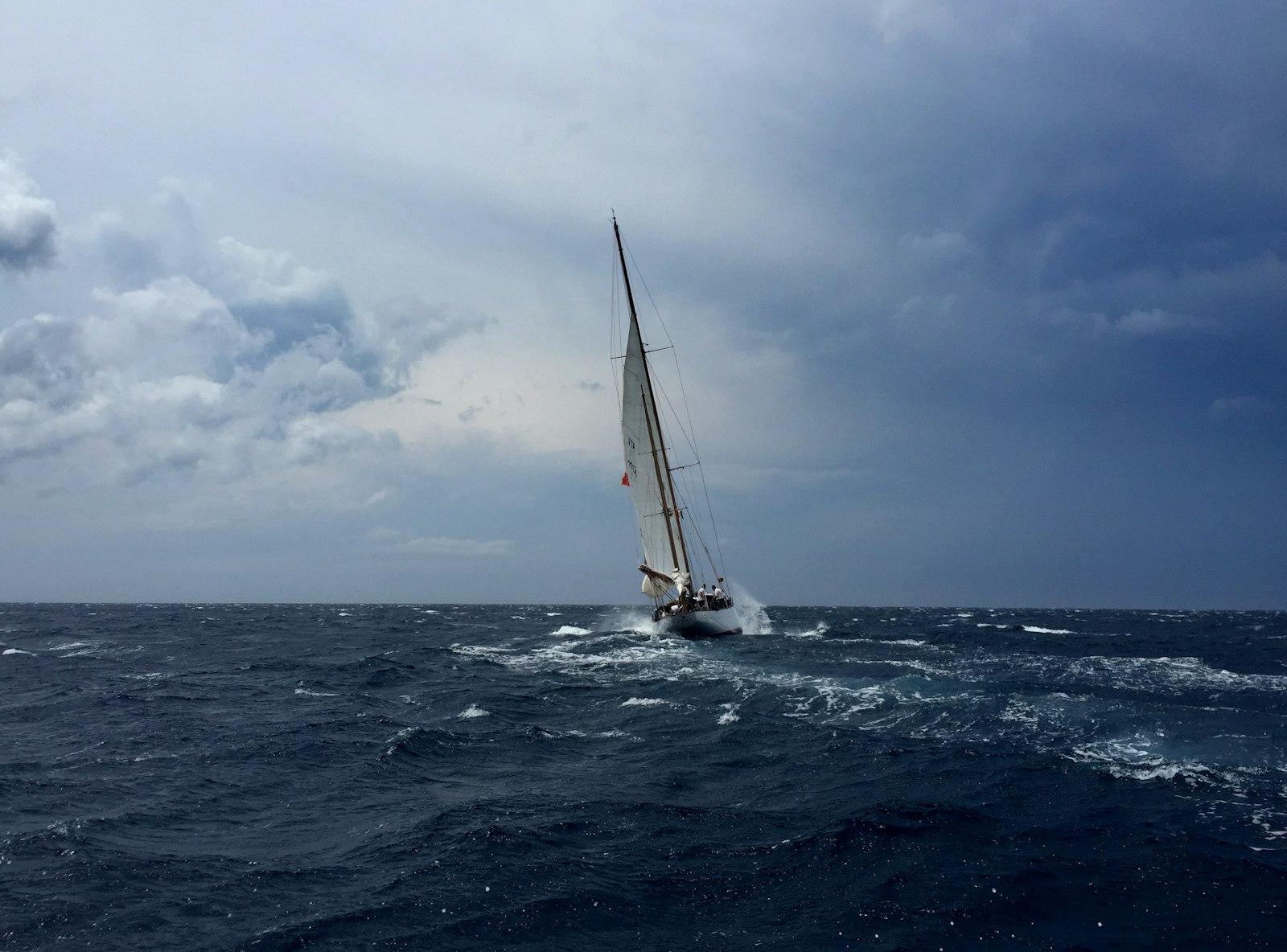 Sailing Boat, Before The Storm jigsaw puzzle preview