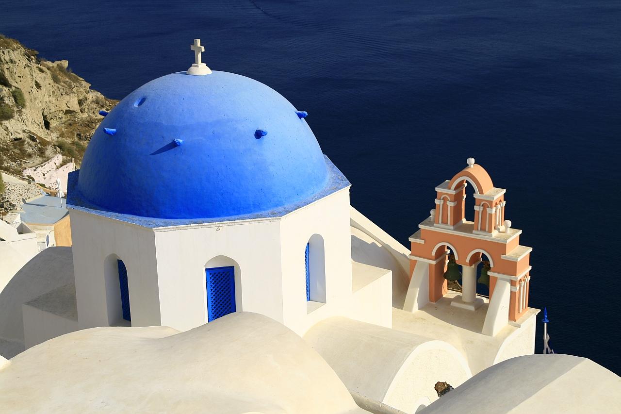 Santorini Blue jigsaw puzzle preview