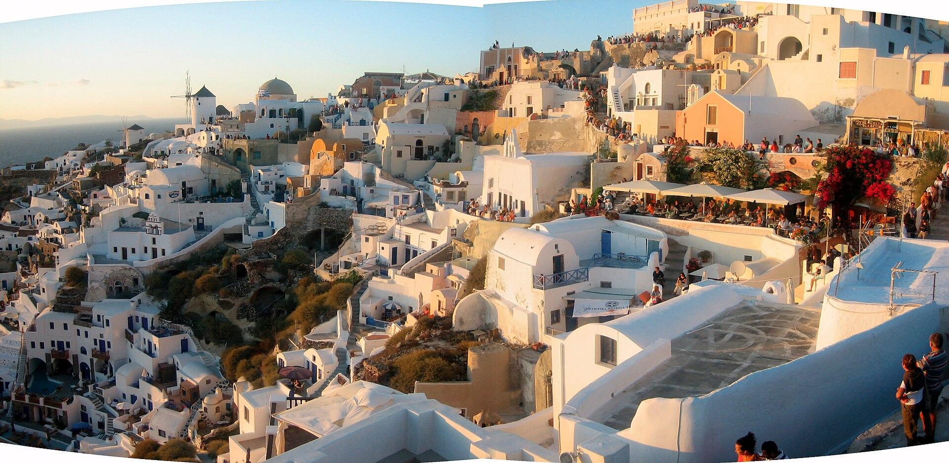 Santorini Sunset jigsaw puzzle preview