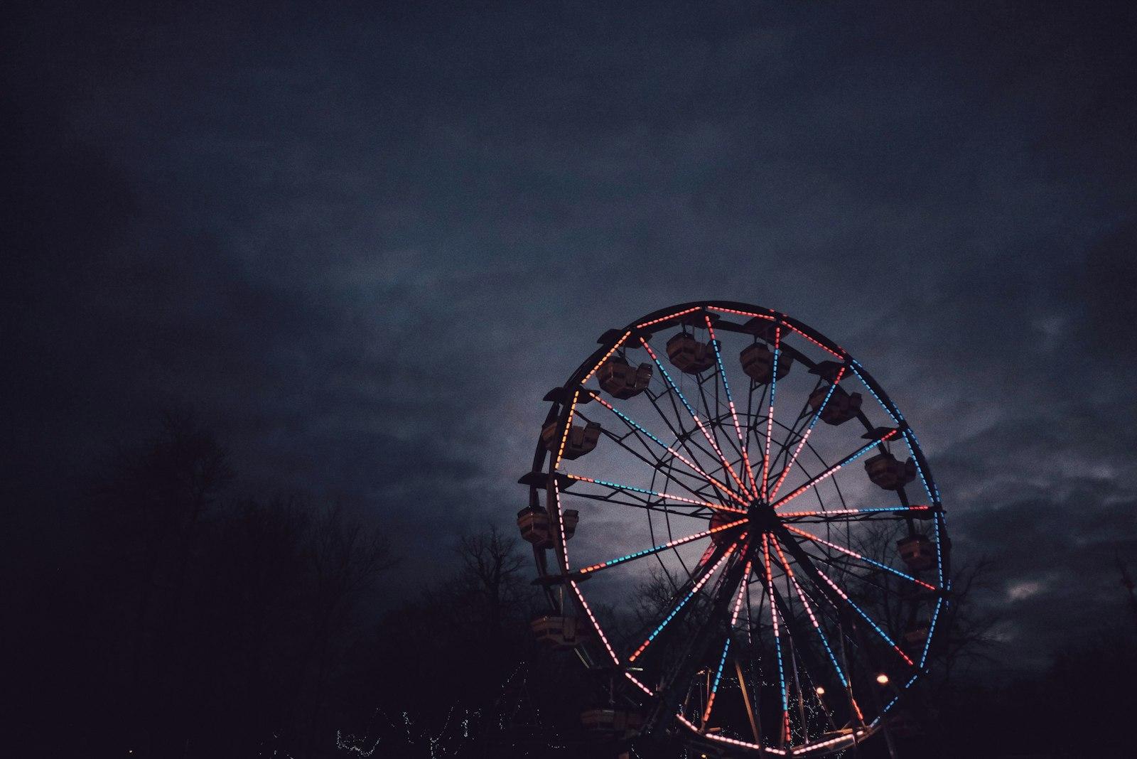 Selective Focus Photo Of Ferris Wheel jigsaw puzzle preview