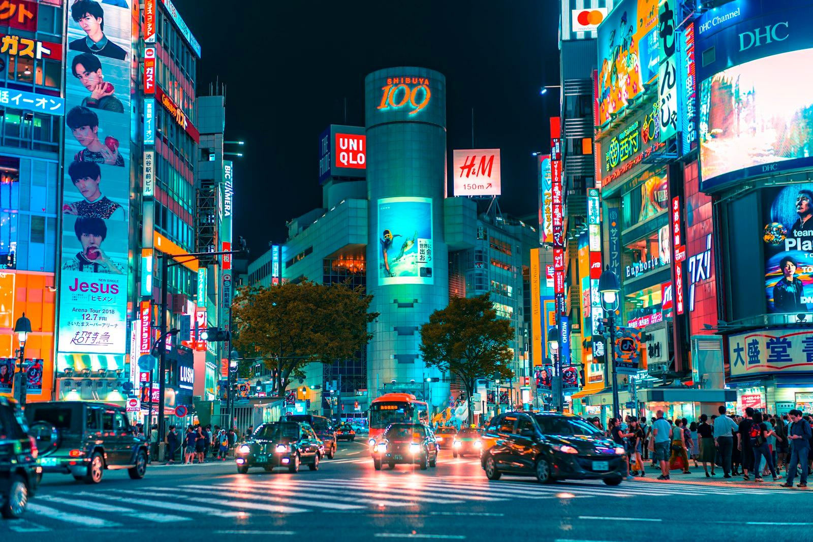 Shibuya Crazy jigsaw puzzle preview