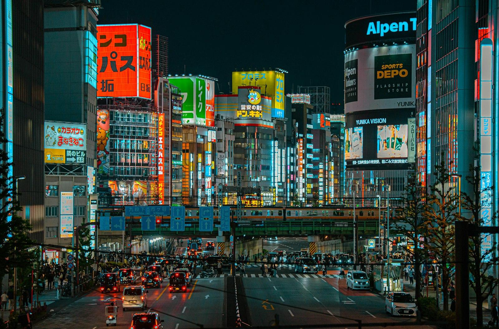 Shinjyuku jigsaw puzzle preview