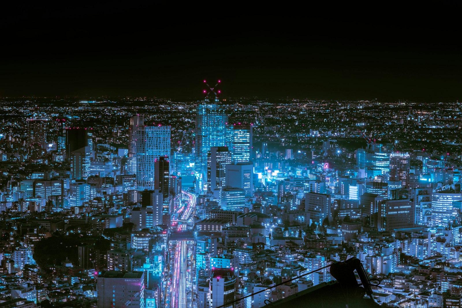 Shot From Atop The Roppongi Hills Mori Tower jigsaw puzzle preview