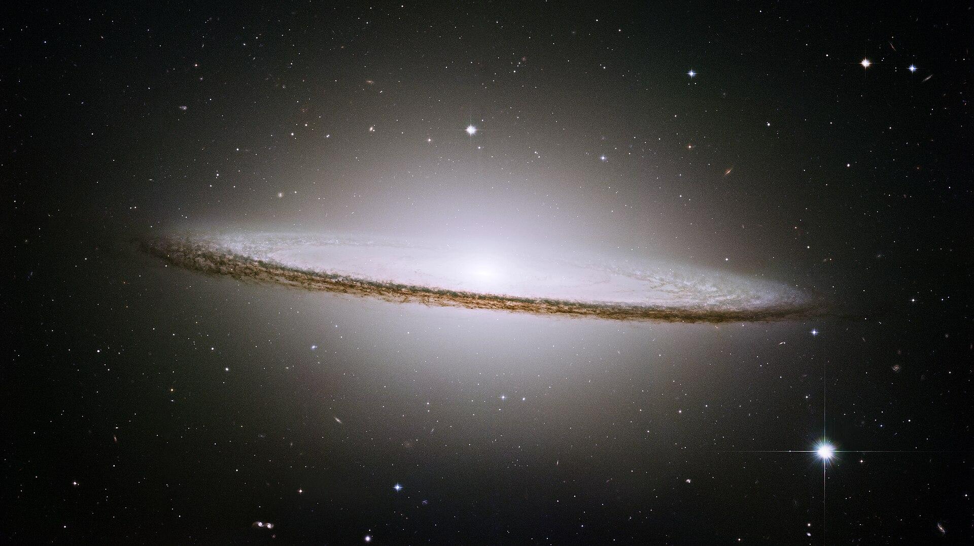 Sombrero Galaxy jigsaw puzzle preview