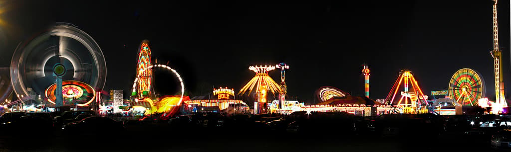 State Fair at Night jigsaw puzzle preview