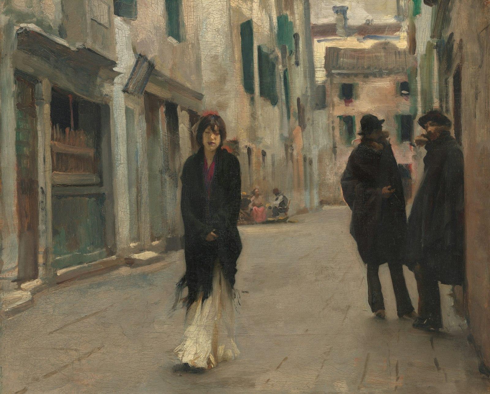 Street In Venice 1882 John Singer Sargent Associat jigsaw puzzle preview