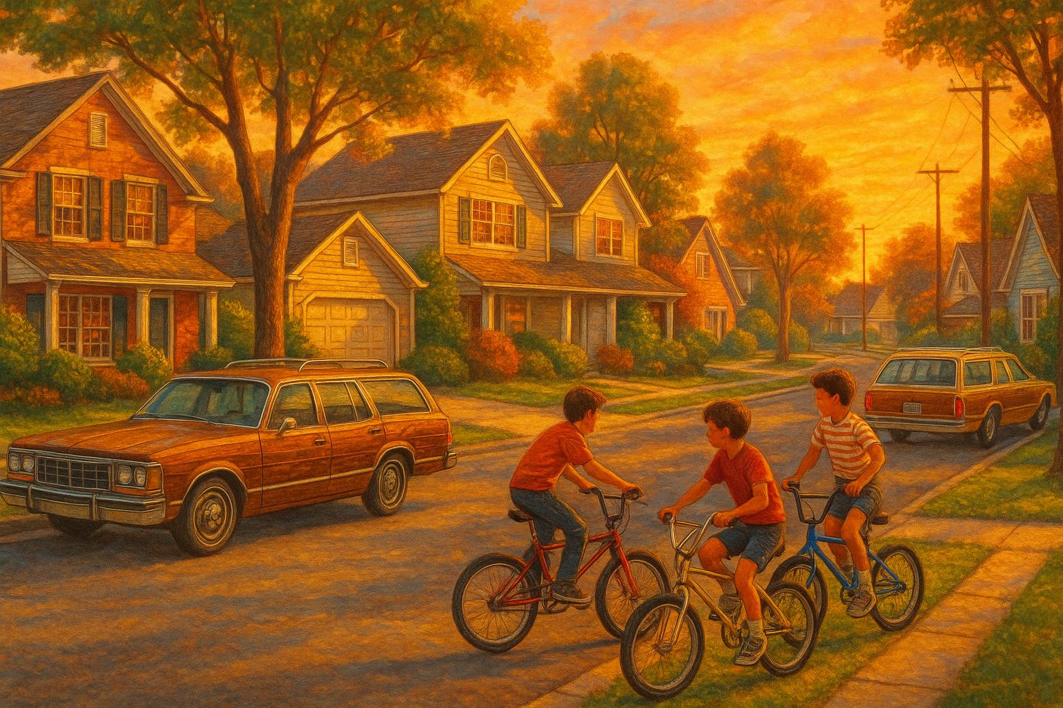 Summer Street, 1985 jigsaw puzzle preview
