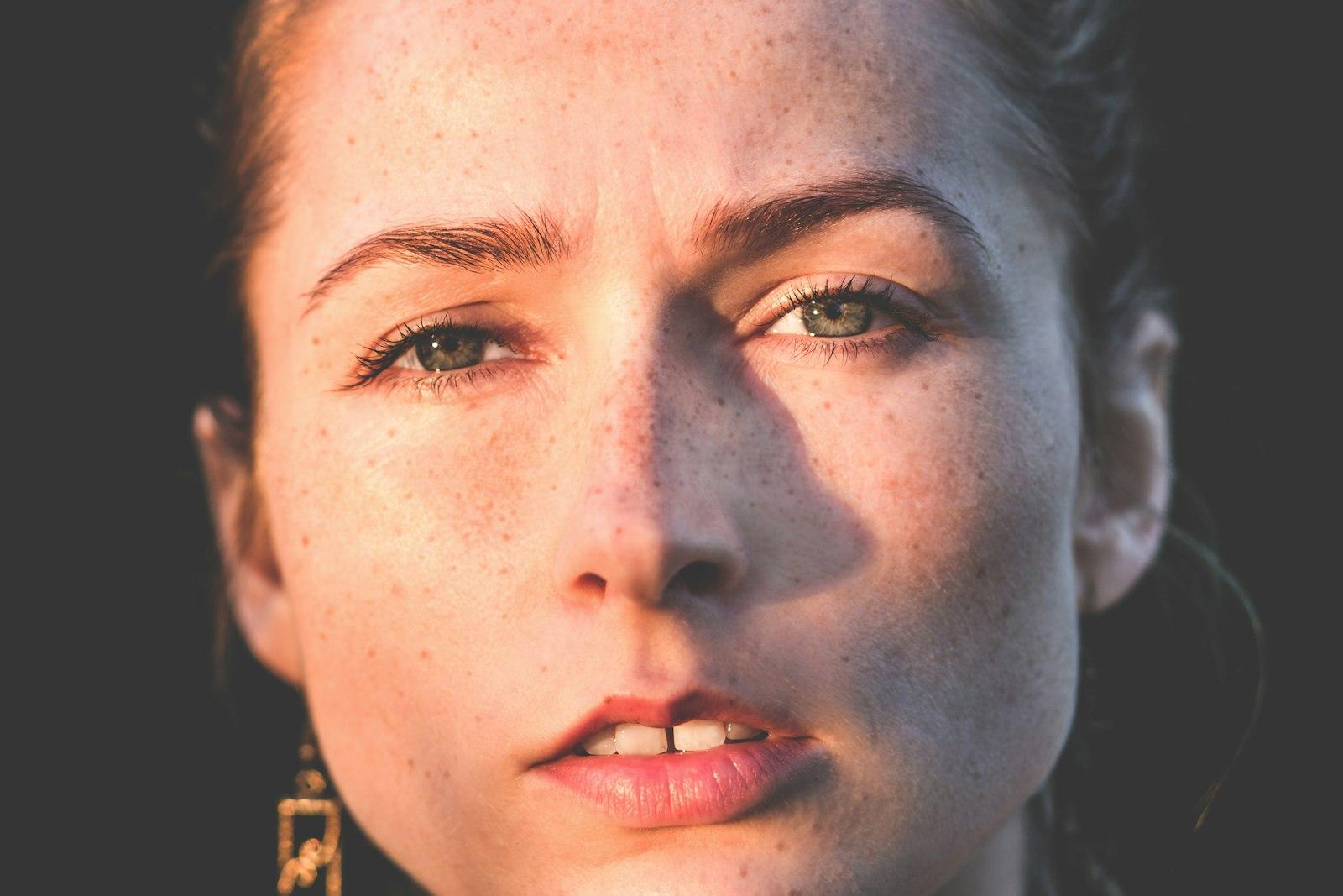 Sun Rays Of Woman'S Face jigsaw puzzle preview