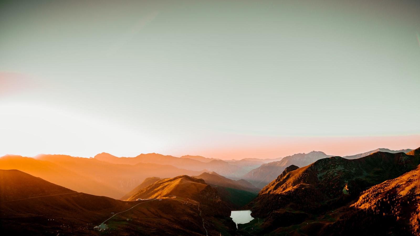 Sunrise In Italian Alps jigsaw puzzle preview