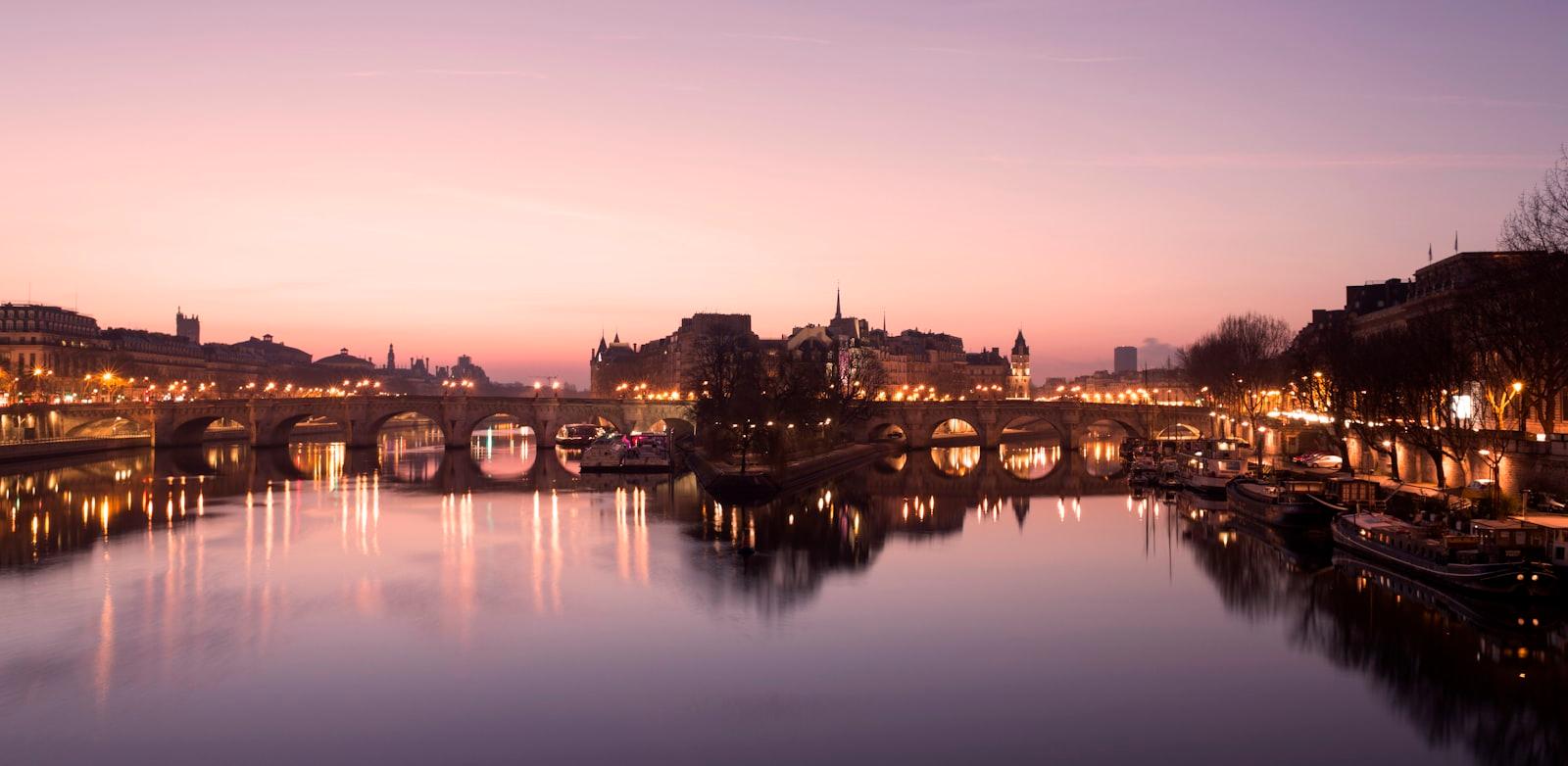Sunrise In Paris jigsaw puzzle preview
