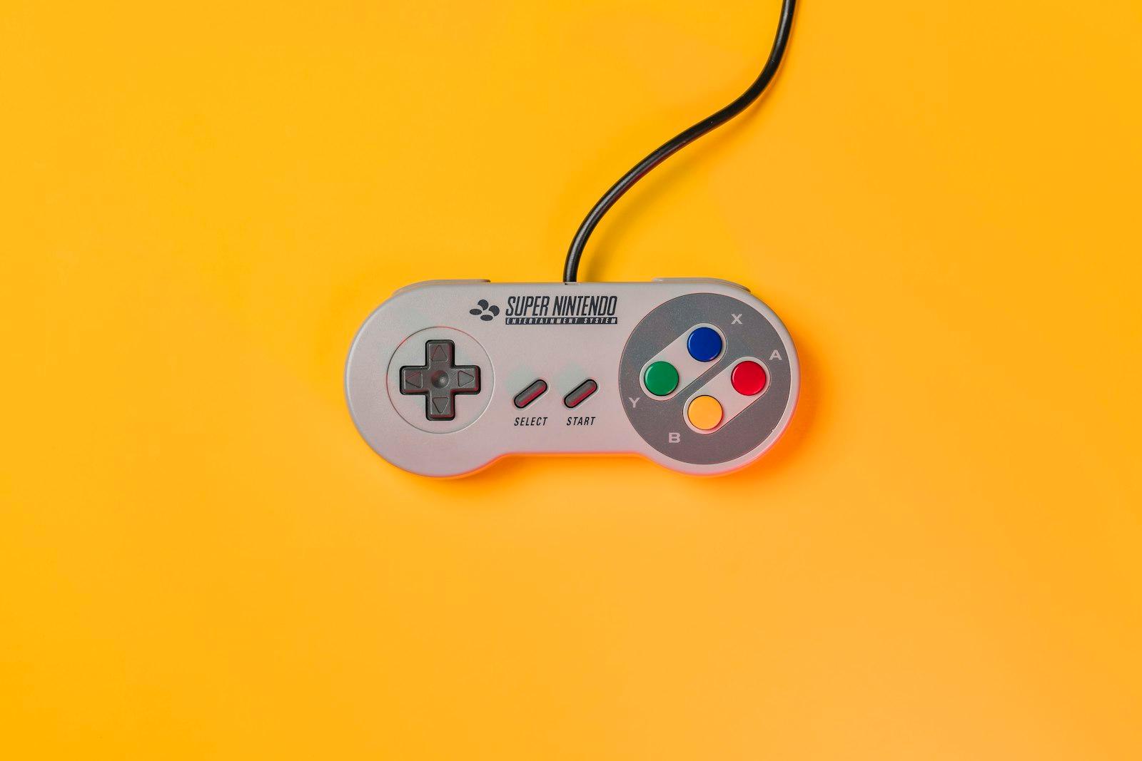 Super Nintendo Gamepad jigsaw puzzle preview