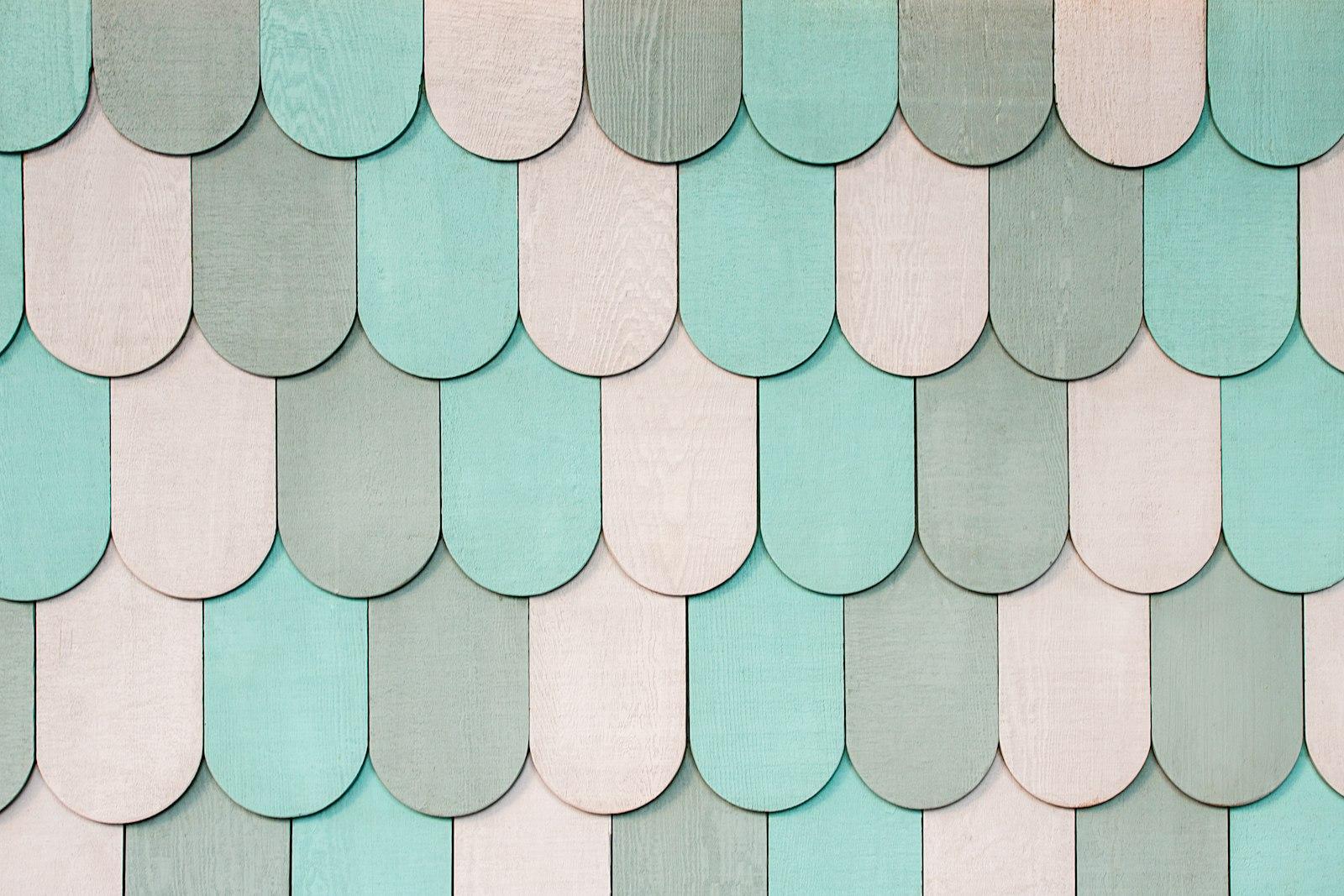 Teal And White Heart Shaped Wall Decor jigsaw puzzle preview