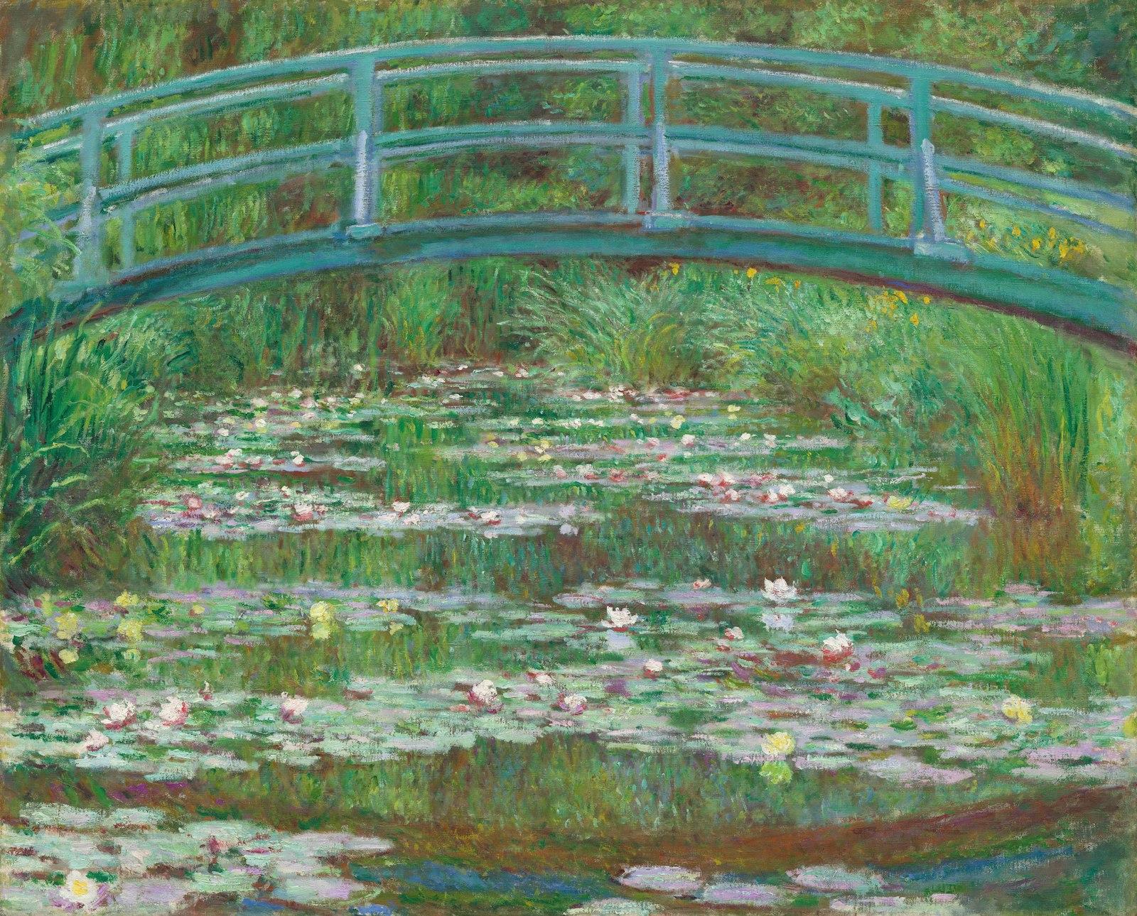 The Japanese Footbridge 1899 Claude Monet Associat jigsaw puzzle preview