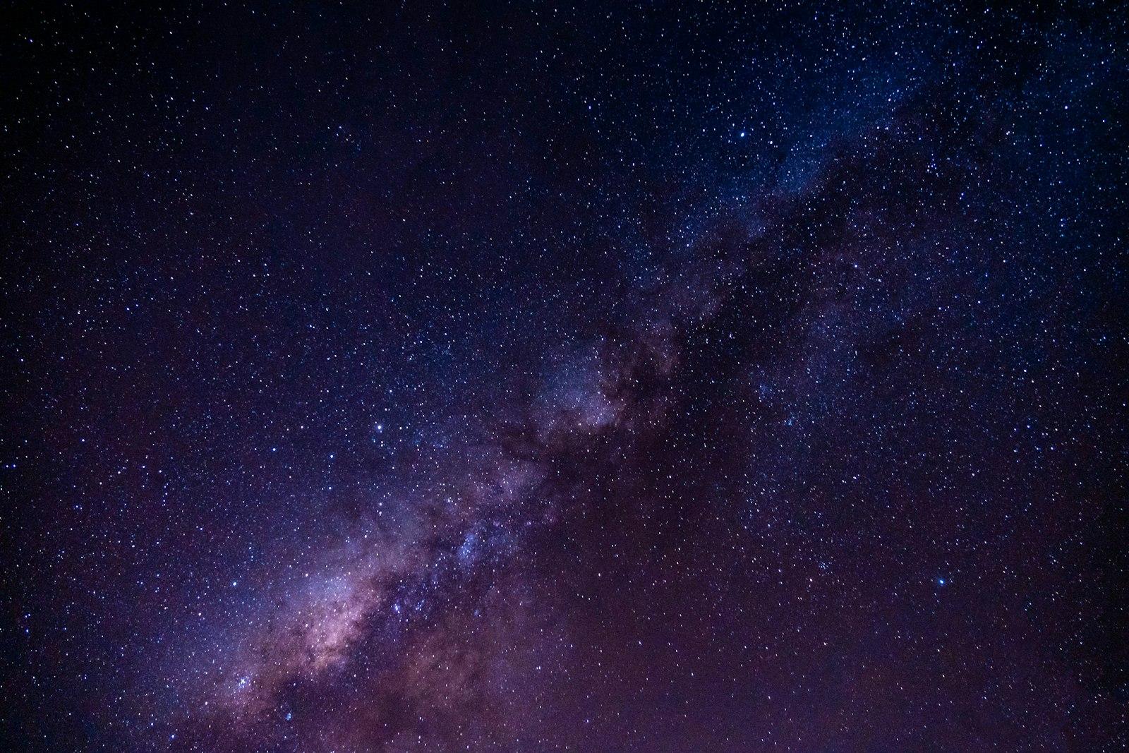 The Night Sky With Stars And The Milky jigsaw puzzle preview