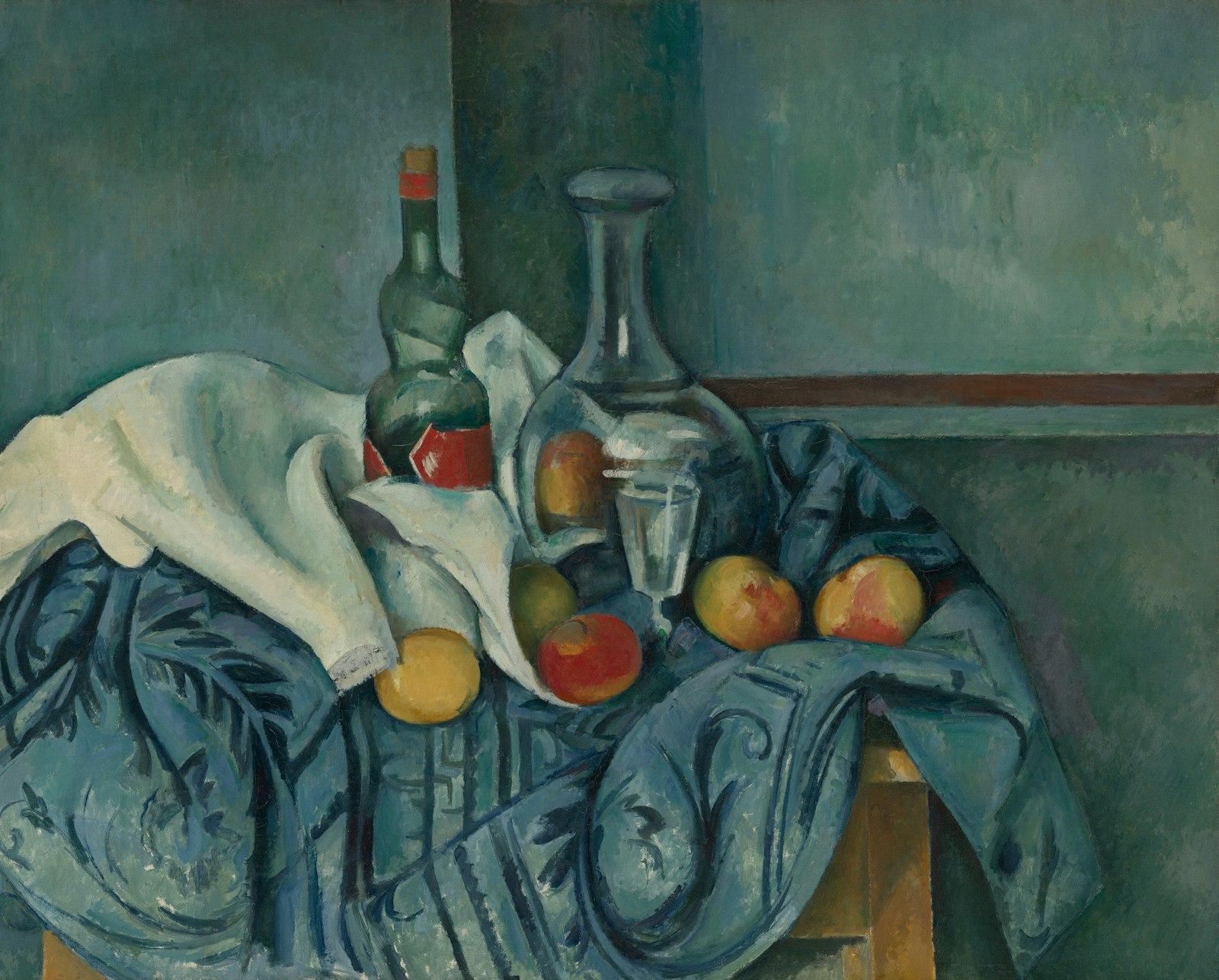 The Peppermint Bottle 1893/1895 Paul Cezanne jigsaw puzzle preview