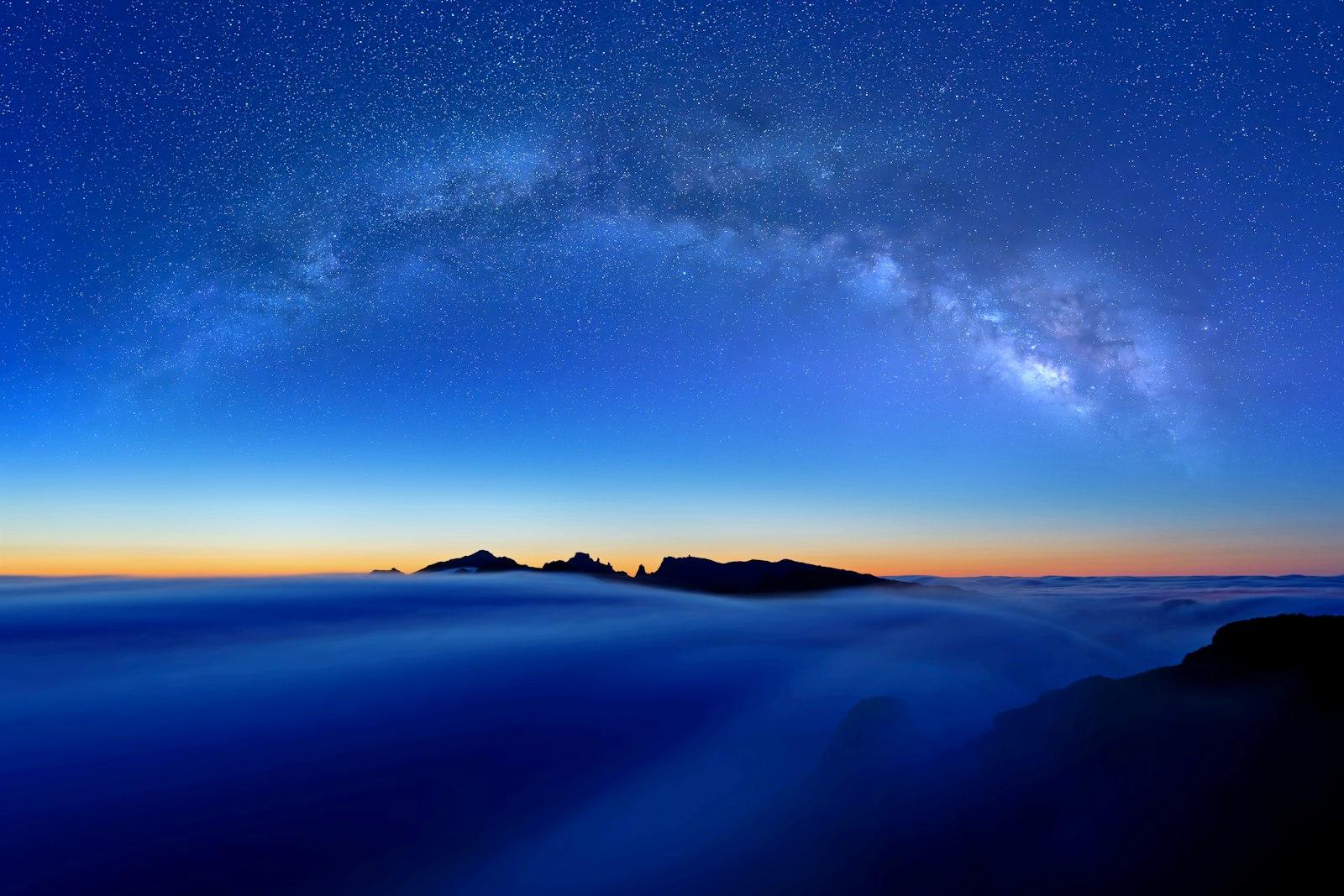 This Composite Image Shows The Milky Ways Arching  jigsaw puzzle preview