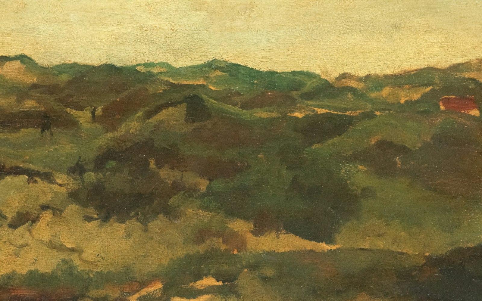 Title: A Heath Landscape, Presumably In Drenthe / jigsaw puzzle preview