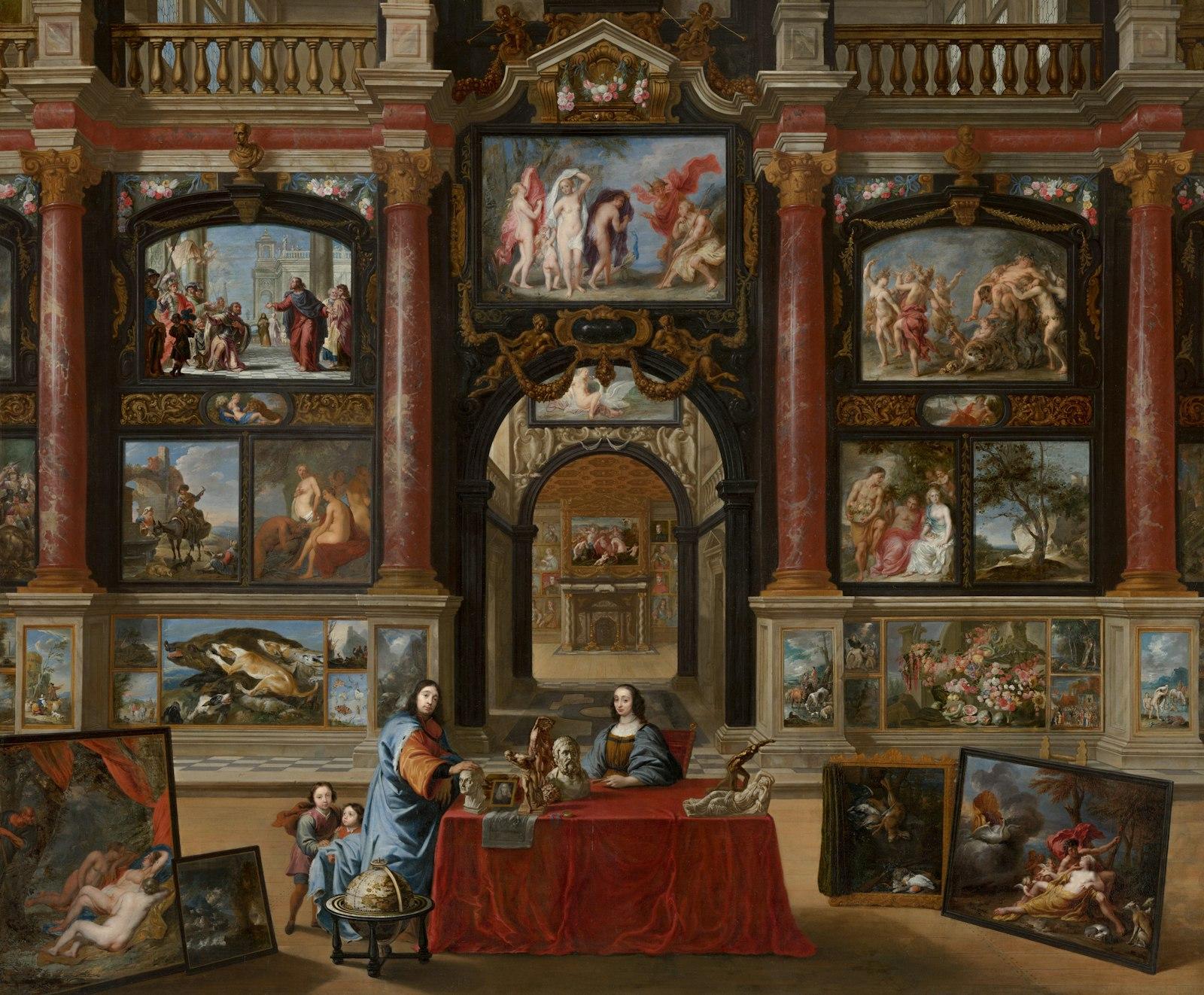 Title: Interior With Figures In A Picture jigsaw puzzle preview