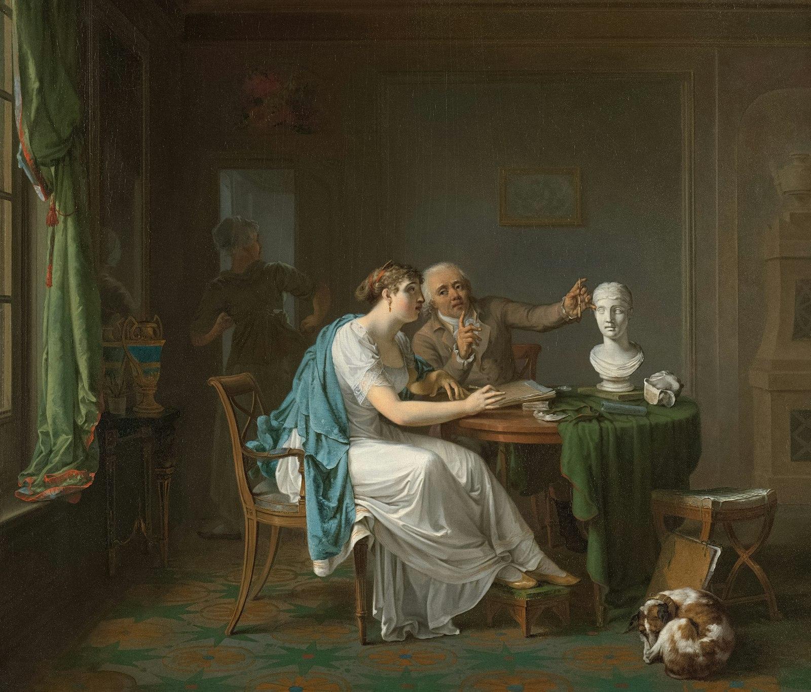 Title: The Drawing Lesson Publisher: jigsaw puzzle preview