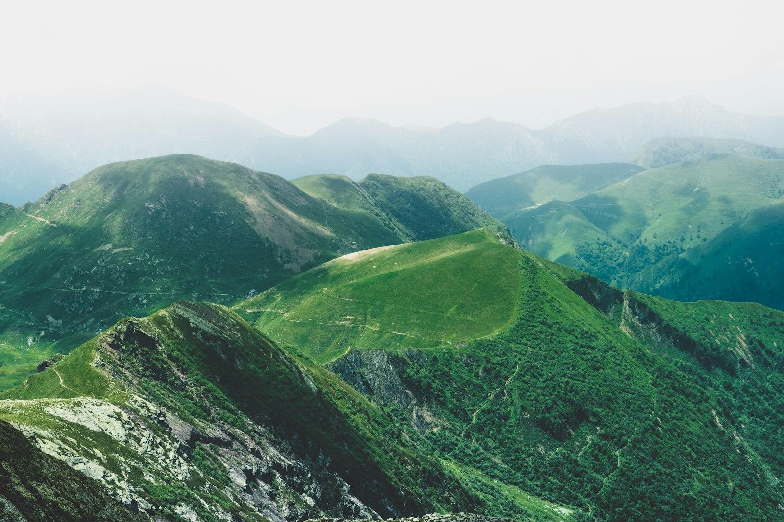 Top View Of Mountains jigsaw puzzle preview