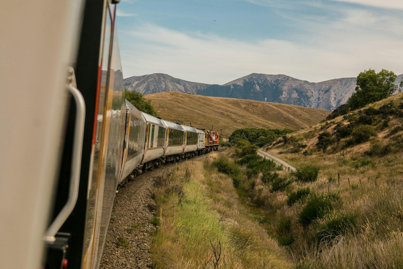 Train Cars In The Mountains jigsaw puzzle preview