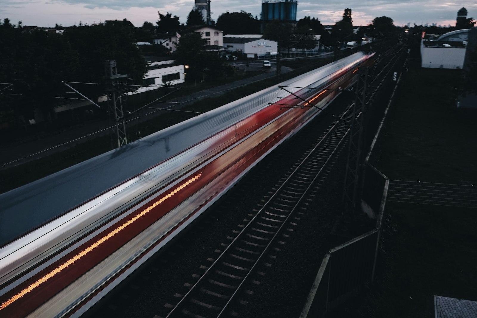 Train Passing jigsaw puzzle preview