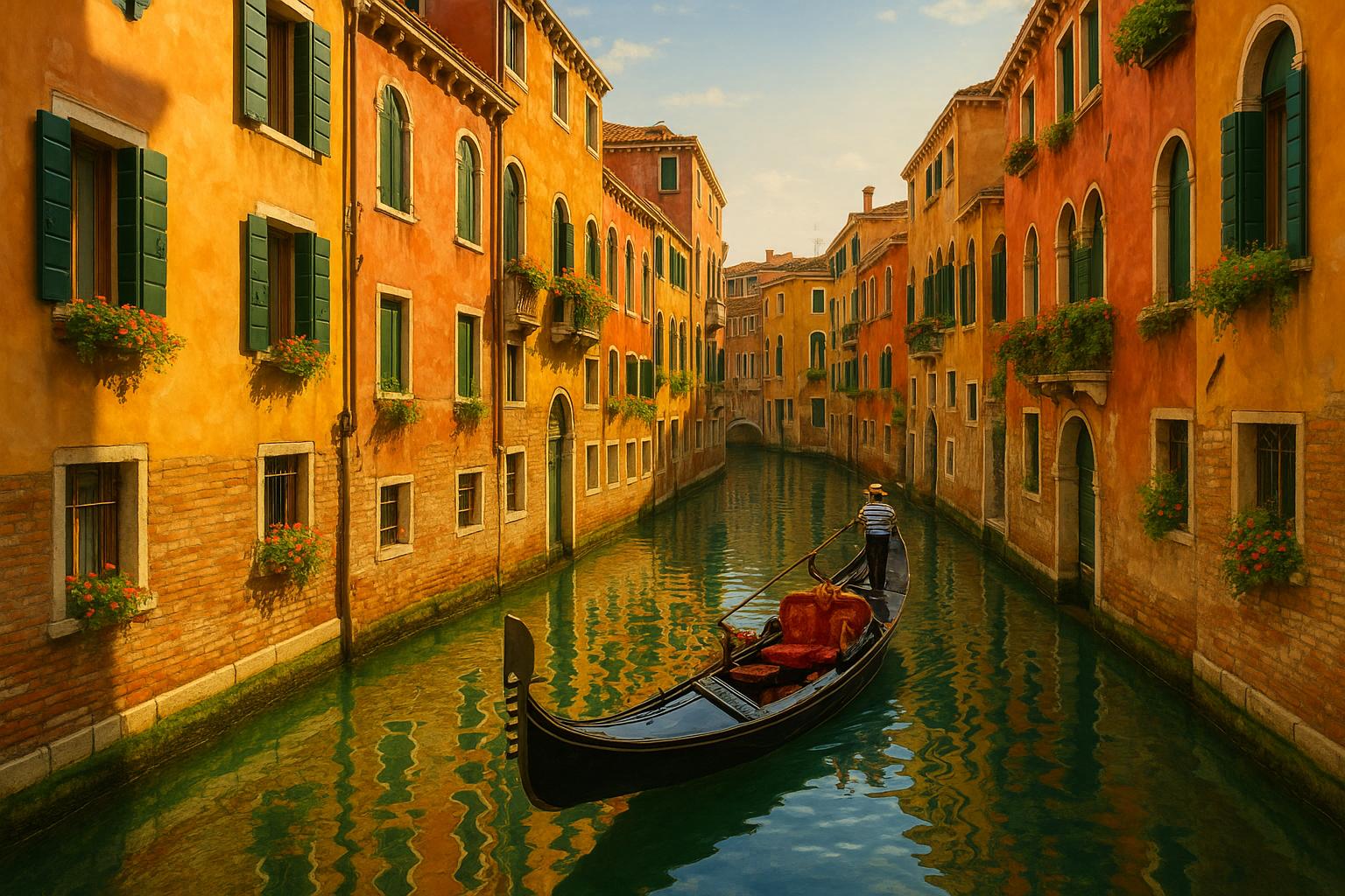 Venetian Gondola jigsaw puzzle preview