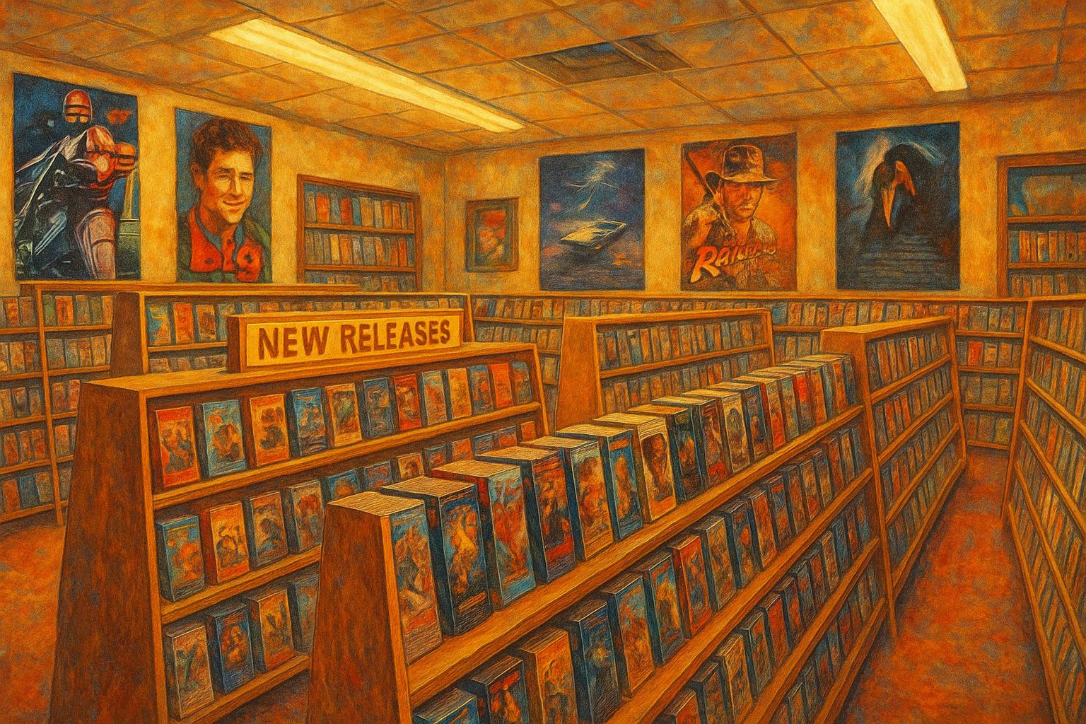 Video Rental Store jigsaw puzzle preview
