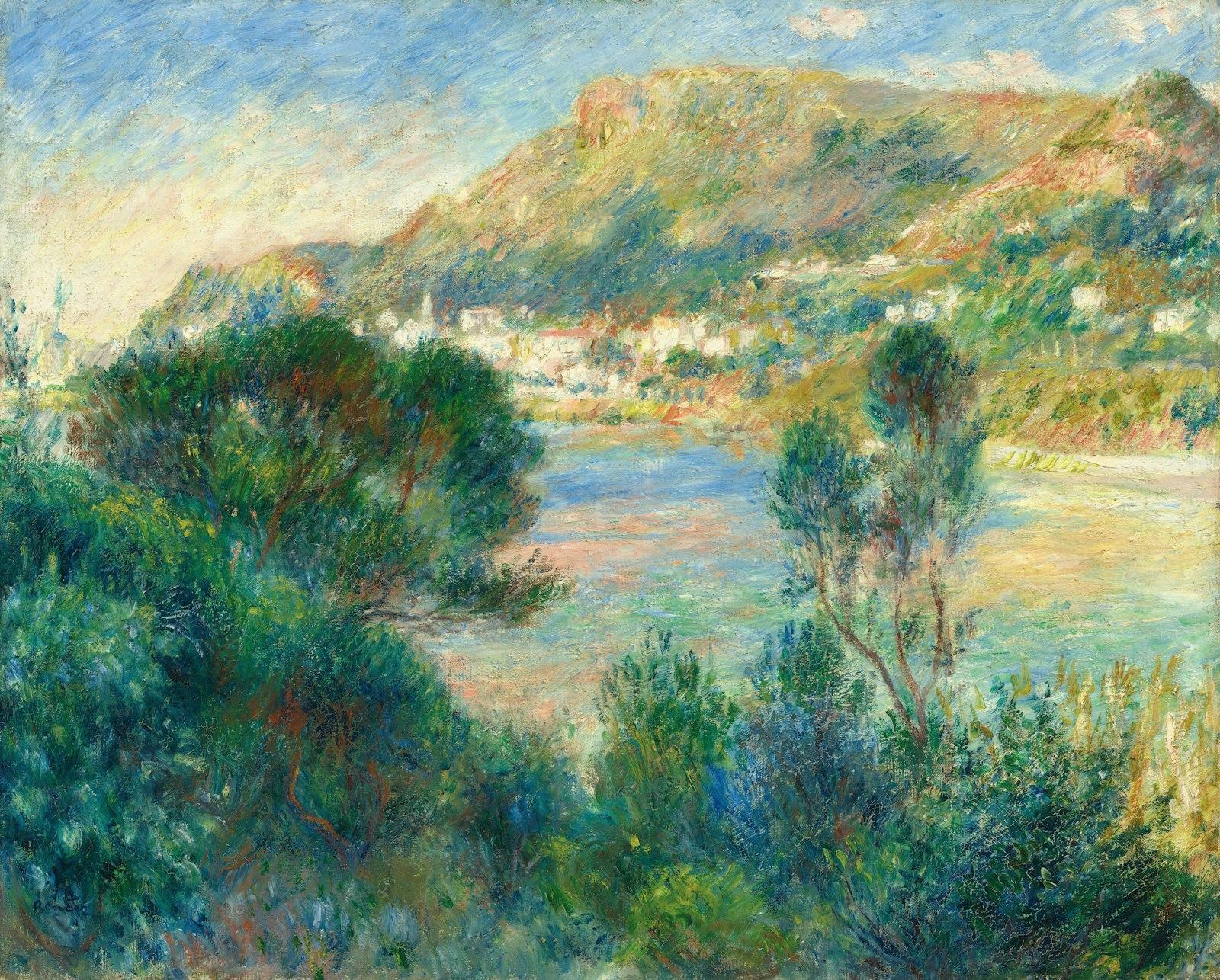 View Of Monte Carlo From Cap Martin C. 1884 jigsaw puzzle preview