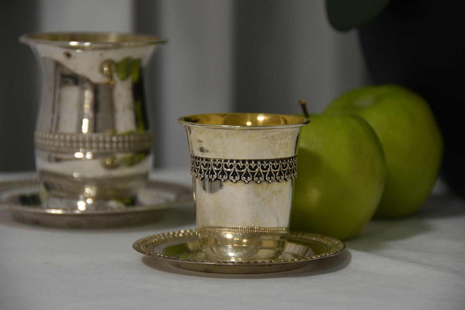 Vintage Silver Cup With A Classic, Retro Design. O jigsaw puzzle preview