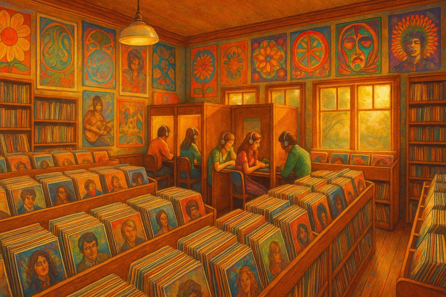 Vinyl Record Shop jigsaw puzzle preview