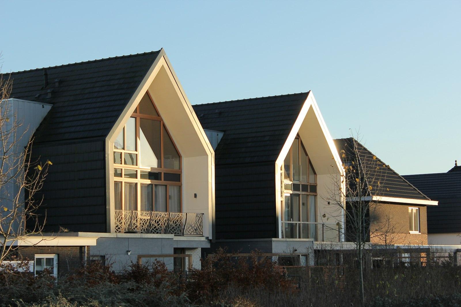 White And Brown Wooden House jigsaw puzzle preview