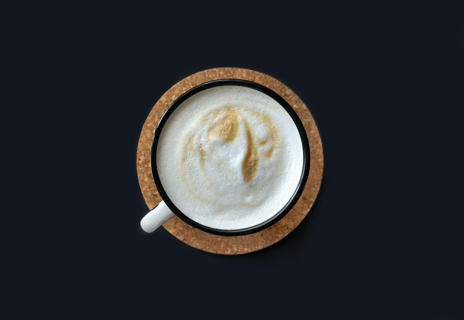 White Ceramic Mug With Brown Liquid jigsaw puzzle preview