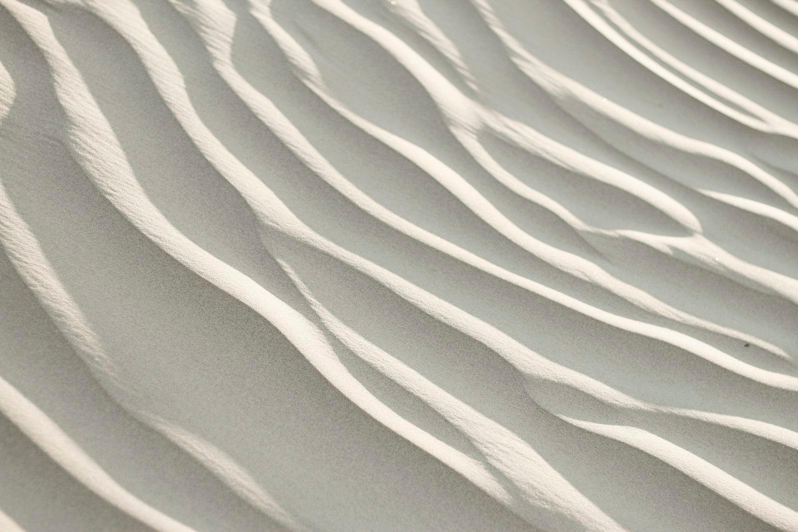 White Wavy Texture jigsaw puzzle preview