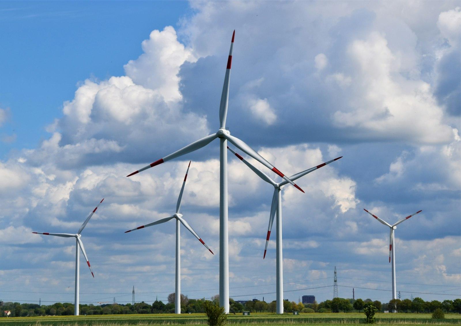 Wind Turbine In Landscape jigsaw puzzle preview