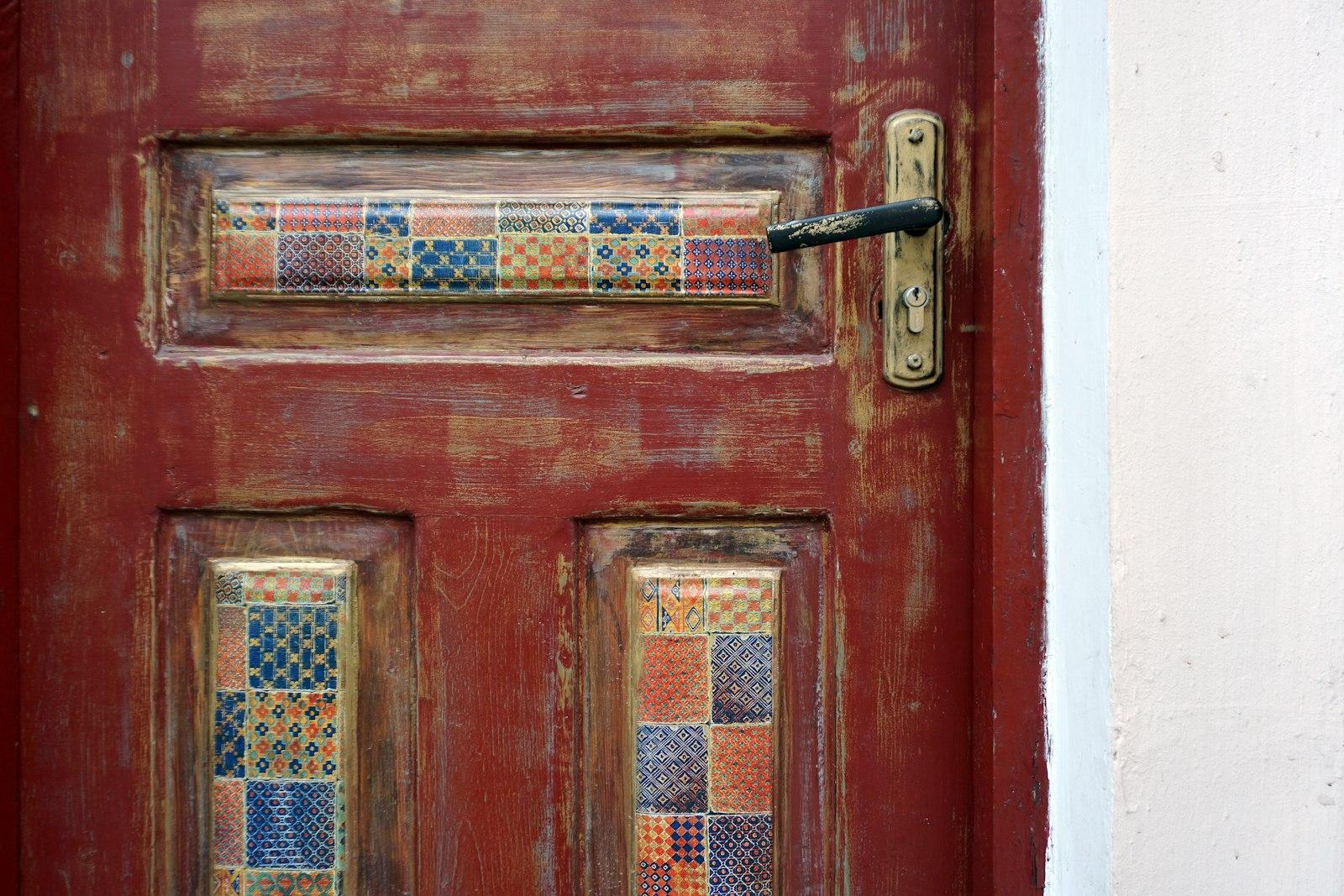 Wooden Door, Decorated With Patterns jigsaw puzzle preview