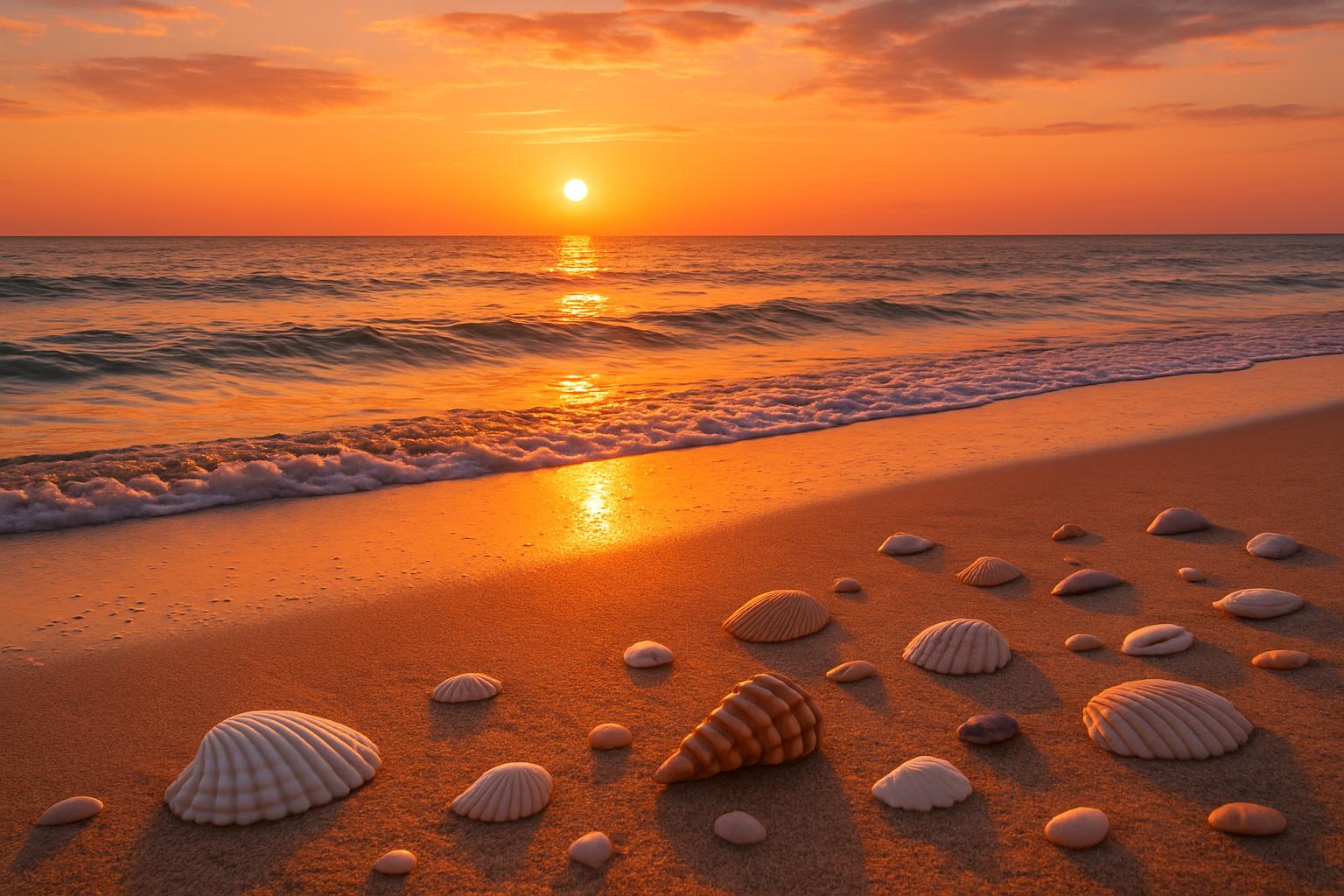 Glimmering Ocean Tide — daily jigsaw puzzle for Monday, July 27, 2026