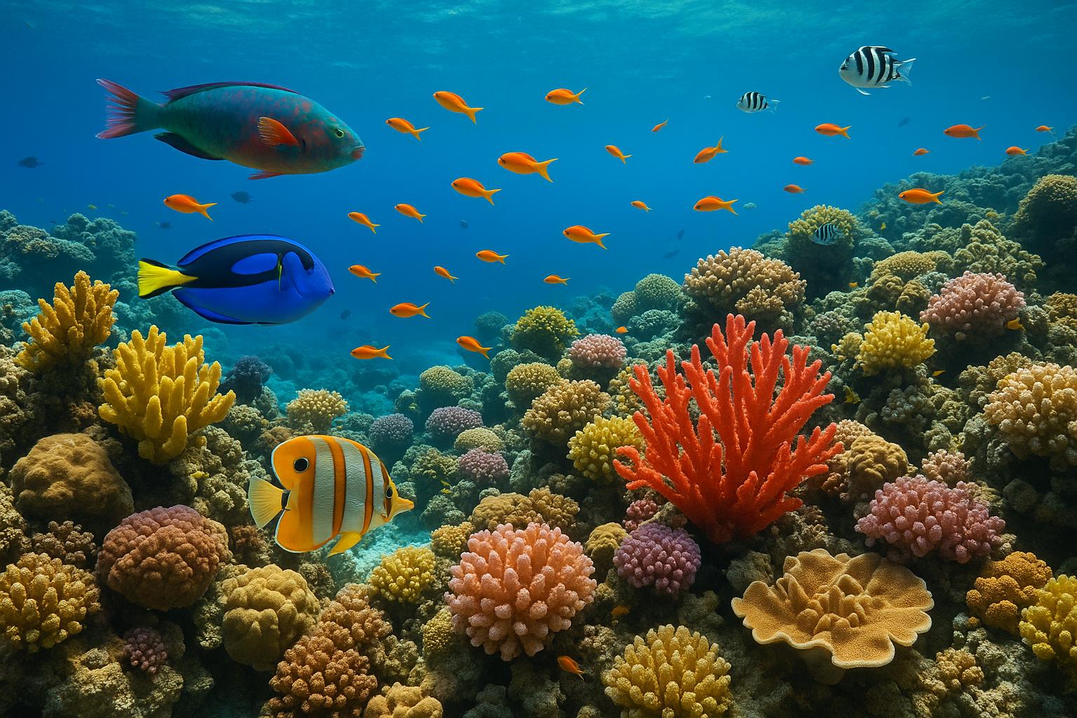 Vibrant Coral Reef — daily jigsaw puzzle for Friday, July 10, 2026