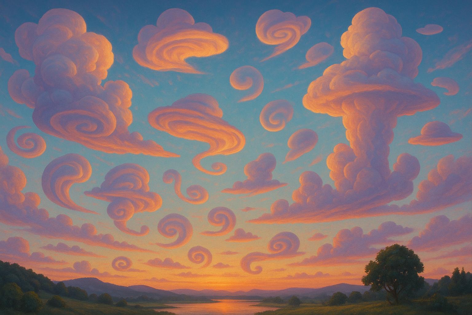 Whimsical Cloud Formation — daily jigsaw puzzle for Wednesday, July 22, 2026