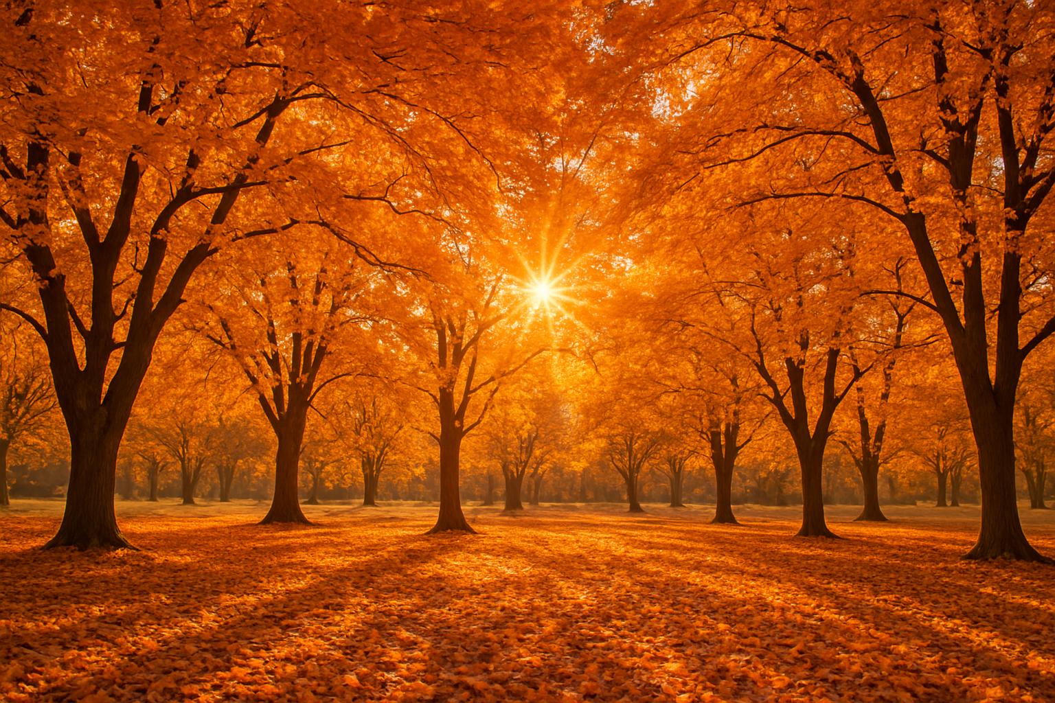 Serene Autumn Grove — daily jigsaw puzzle for Monday, July 20, 2026
