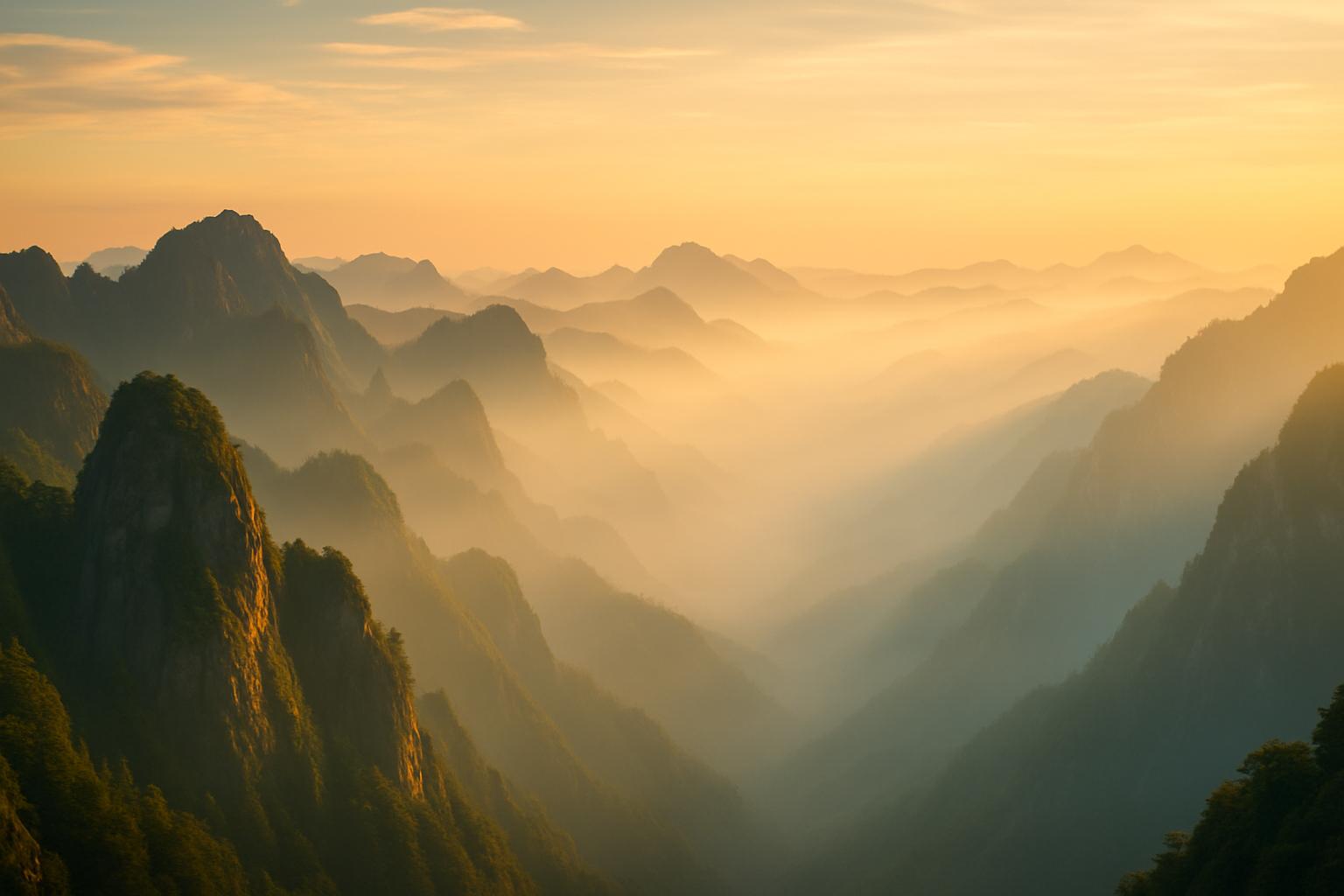 Mystical Misty Mountain — daily jigsaw puzzle for Tuesday, July 7, 2026